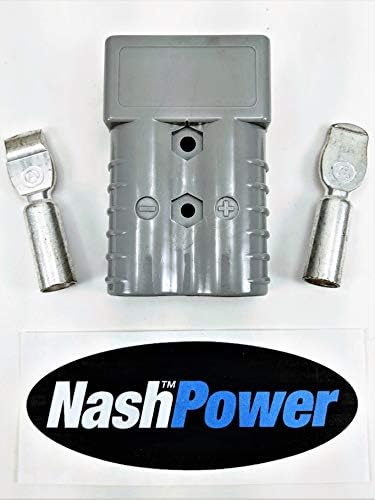 350 Amp Gray 2/0 AWG Battery Connector Replaces Anderson SB350