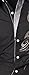 jeansian Men's Slim Fit Long Sleeves Casual Shirts Z001 Black M