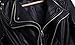 chouyatou Women's Fashion Studded Perfectly Shaping Faux Leather Biker Jacket
