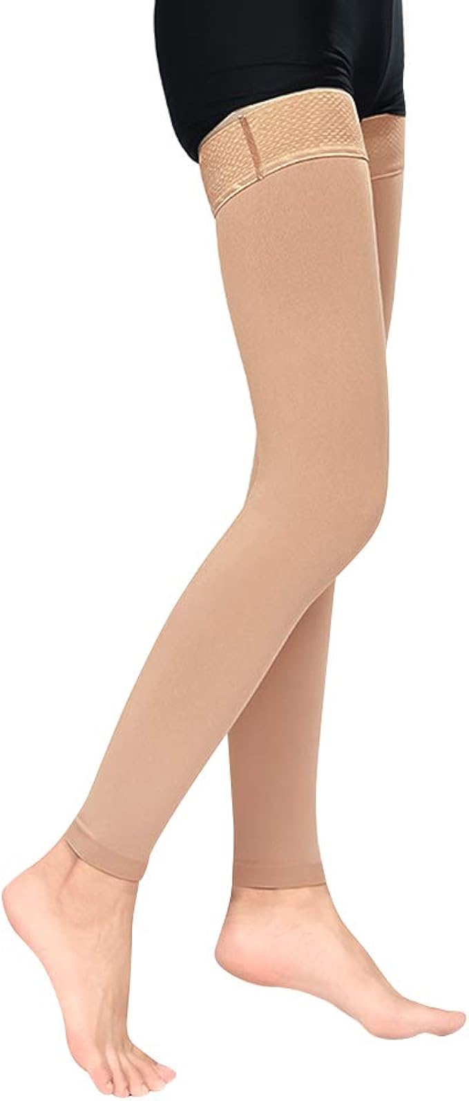 SWOLF Medical Thigh High Footless Compression Stockings