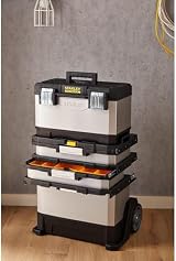 Stanley FatMax Rolling Workshop 4-in-1 Removable Toolbox Telescopic Handle view 15