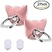 Phone Ring Holder,Cell Phone Mount Stand 2 Pieces,Metal Finger Grip Stand Holder Ring,car Mount for iPhone 6s Plus 7 Plus, Samsung Galaxy S7 Edge HTC Nokia Smartphones Tablet Phone Ring (Cat Rose)