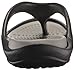 Crocs Unisex Men's and Women's Athens Flip Flops | Adult Sandals, Black/Smoke, 7 US
