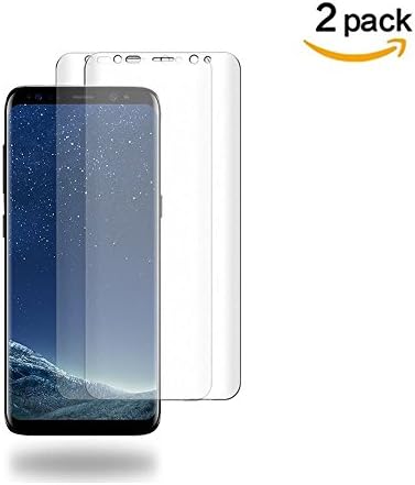 [2 PACK] Samsung Galaxy S8 Screen Protector (Case Friendly), Goreson [Full Coverage] PET Soft Flexible TPU film with Lifetime Replacement Warranty