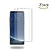[2 PACK] Samsung Galaxy S8 Screen Protector (Case Friendly), Goreson [Full Coverage] PET Soft Flexible TPU film with Lifetime Replacement Warranty