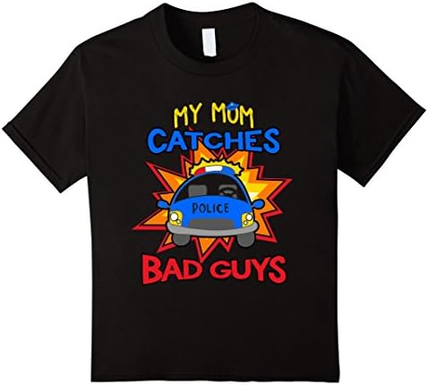 Kids My Mom is Police Shirt