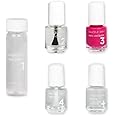 Dazzle Dry Mini Kit 4 Step System - Heart of Fire, a beautiful bright hot pink. Full coverage, cream. (5 Piece Kit / 5 Manicures)