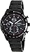 Seiko Chronograph Black Dial Titanium Carbon Coated Mens Watch SNDD89