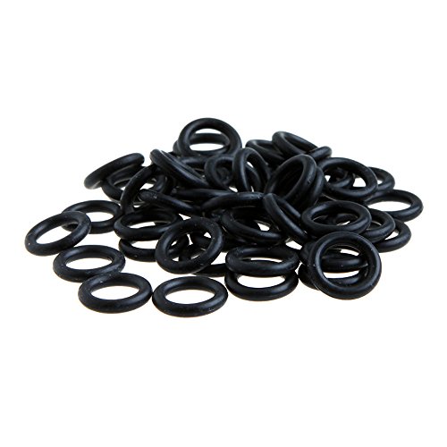 Lautechco® 100Pcs Black Shockproof Tattoo Rubber Bands O-Rings for Professional Tattoo Machine Gun Supplies Accesories for Tattooists - Thumbnail 2