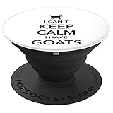 I Cant Keep Calm I Have Goats Funny Black Gift