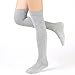 Women's Over Knee Thigh High Socks Knit Boot Stockings Leg Warmer 2 Pairs