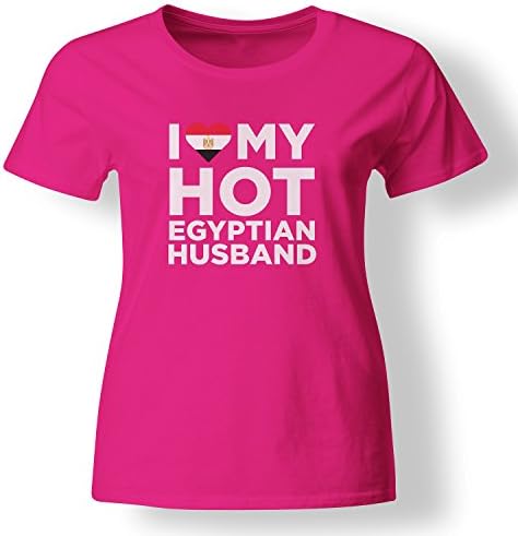 I Love My Hot Egyptian Husband Cute Egypt Native Relationship T Shirt