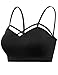 FPT Womens Stretchy Seamless Geometric Peek-a-Boo Cut-Out Bralette