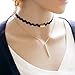 K&Q 9 PCS Classical Women Gothic Tattoo, Tassel, Black Velvet,Lace Fashion Choker Necklace- Length Adjustable