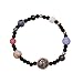 Cywulin Women Men Girls Solar System Bracelet Universe Galaxy The Eight Planets Guardian Star Natural Stone Beads Bracelet Bangle