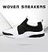 Mishansha Men Women Fashion Sneakers Breathable Mesh Comfortable Lightweight Walking Shoes Slip-On Running Soft