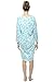 Casual Nights Women's Round Neck Long Sleeve Lace Floral Nightgown