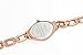 Lava Watches Women's Luxury Rhinestone Watchcase Rose Gold Steel Bracelet Watch