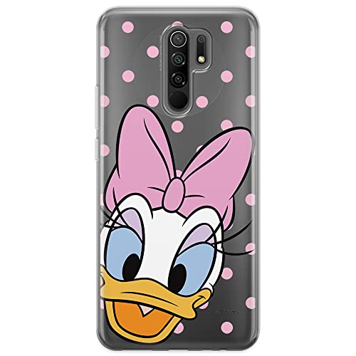 ERT GROUP Handyhülle für Xiaomi REDMI 9 Original und offiziell Lizenziertes Disney Muster Daisy 004 optimal an die Form des Handy angepasst, teilweise transparent