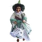 Witches of Pendle - Willow Witch Flying (Green) 25cm