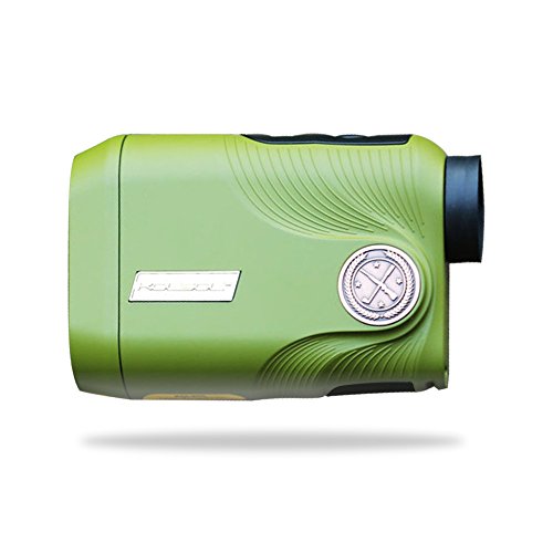 KOLSOL Dual-use Golf Hunting Laser Rangefinder 1000yard 6.5x Magnification Laser Distance Measurer KY1000 Best Measuring Range 5y-1000y (Green)