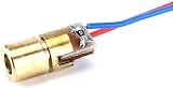 10pcs 650nm 5mW Red Laser Dot Module DC 5V Copper Head Diode 6mm view 3