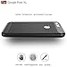 Taorey Case for Google Pixel XL Case, Carbon Fiber Case with Resilien Shock Absorption and Luxury Slim for Google Pixel XL 2016 - Black