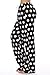 Just Love Women's Plush Pajama Pants, Medium, Dots
