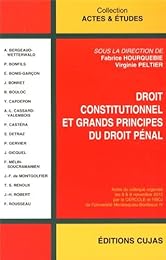 Droit constitutionnel et grands principes du droit pénal
