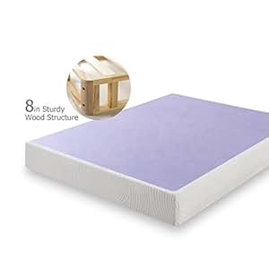 Zinus OLB-WDBS-8F 8 Inch Profile Wood Box Spring
