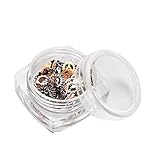 Alonea 1 Box Metal Gear Stud Sheet Mixed Steampunk Nail Art Decoration (C)