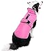 MIGOHI Warm Dog Coat - Winter Dog Jacket, Reflective Windproof Fleece Vest with Leash Hole