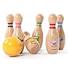 Hey-Duggee-9014-Classic-Skittles-Set-Multi Hey Duggee 9014 Wooden Character Skittles, Suitable for Indoor and Outdoor Play, Ages 3+ Years