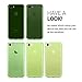 kwmobile Case Compatible with Apple iPhone SE (2022) / iPhone SE (2020) / iPhone 8 / iPhone 7 - Clear Case Soft Slim Flexible Protective TPU Phone Cover - Green