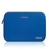Kamor 13 13.3 14 inch Water-resistant Neoprene Laptop Sleeve Case Bag/Notebook Computer Case/Briefcase Carrying Bag/Skin Cover for Acer/Asus/Dell/Fujitsu/Lenovo/HP/Samsung/Sony/Toshiba(Dark Blue)