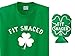 Funny St Patricks Day Gift Fit Shaced T-Shirt & Fit Shaced Can Coolie Bundle