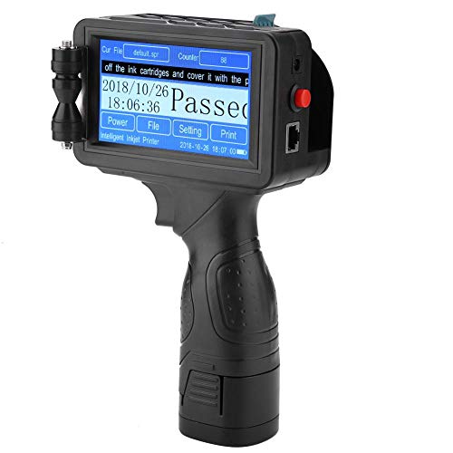 Acogedor Intelligent Handheld Inkjet Printer Date Logo Coder Touch Screen Coding Machine 220V