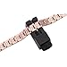EBUTY Stainless Steel Magnetic Therpay Bracelet Men Double Row 4 Element All Black Pain Relief for Arthritis and Carpal Tunnel
