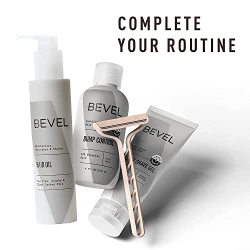 Bevel Essentials Disposable Safety Razors for Men, Double Edge