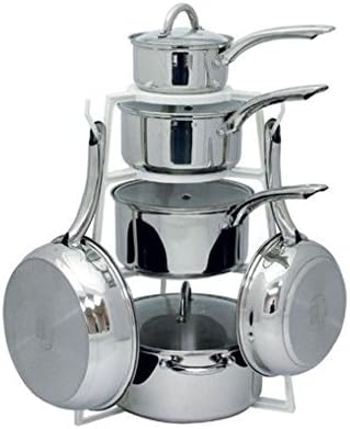 Pantree Cookware Organizer Space Saver Counter Storage Pots Pans Rack Hanger