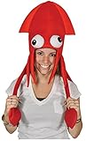 Funny Party Hats Squid Hat - Red Squid Hat - Octopus Hat - Funny Hats - Sea Animal Hats - Fish Hats