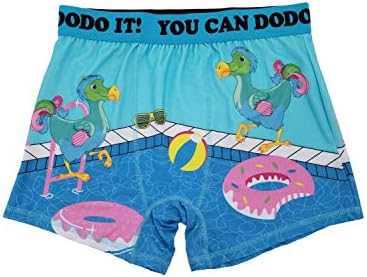Top Drawer Mens Dodo Bird Pool Party Performance Underwear Boxer