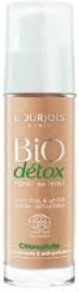 Bourjois Bio Detox Organic Foundation 55 Dark Beige 30ml Evens Complexion view 2