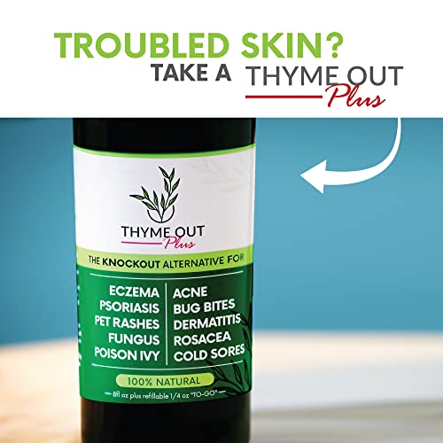 Thyme Out Plus Eczema Treatment, Psoriasis Treatment Treats Acne