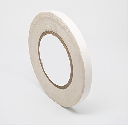 Double Sided Tape Paper Masking Industrial Strength Tape 1/2" Clear Premium Easy Peel 108FT AZM