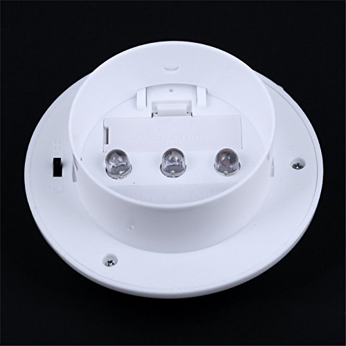 image for SRY-LED Solar Powered Security Bright Outdoor Sink Pathway 3 LED Fence