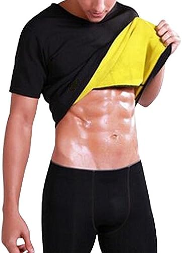 Sauna Vest Men's Body Shaper Hot Sweat Workout Tank Top Slimming Neoprene Weight Loss Tummy Fat Burner Asian size