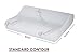 Cervical Contour Memory Foam Bamboo Pillow | STANDARD SIZE | Stay Cool Removable Cover By Relax Home Life (Standard)