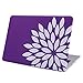 HDE Hard Shell Case for MacBook Pro 13 Inch (Retina Models: A1425 / A1502), Flower Petals Purple