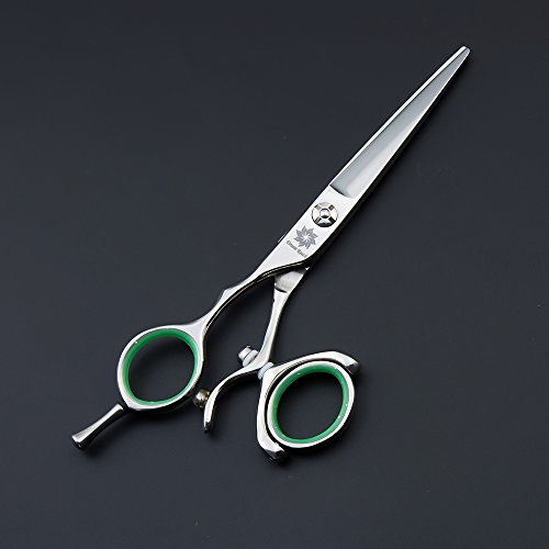 Dream Reach Left handed 5.5" Professional Japan 440C Salon Razor Edge Lightweight Hairdresser Cutting Scissors and Hair Thinning Scissors/Shears Set - Perfect for Lefty Barbers (Set 1) - Thumbnail 2